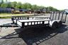 2022 PJ Trailer 1U22 83" Channel Utility Tandem Axle Tag Trailer